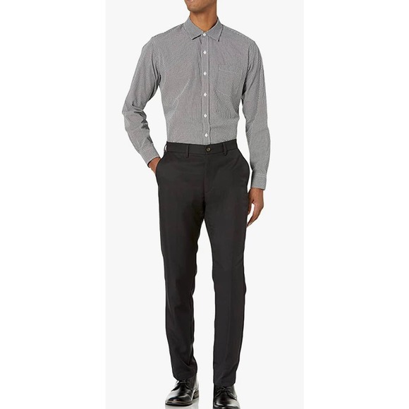 "Amazon Essentials Men's Slim-Fit Flat-Front Pants - 36W-32L - Mens 155" - Picture 4 of 6